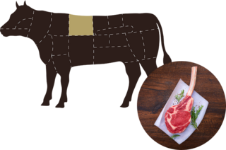 Leckeres Tomahawk Steak Leckeres Tomahawk Steak